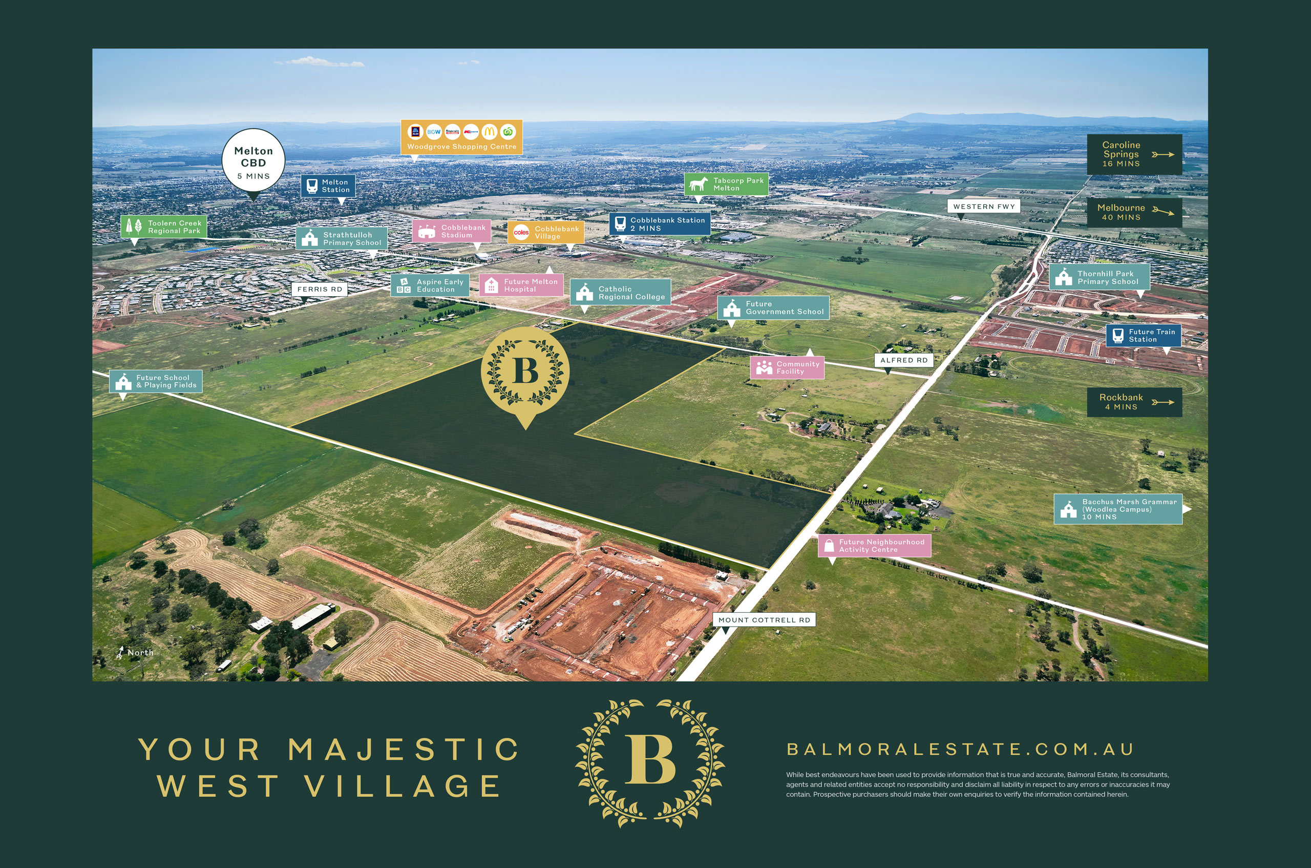 Balmoral Estate Amenity Map